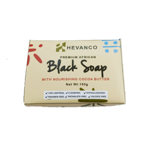 Cocoa butter black soap - Image 2